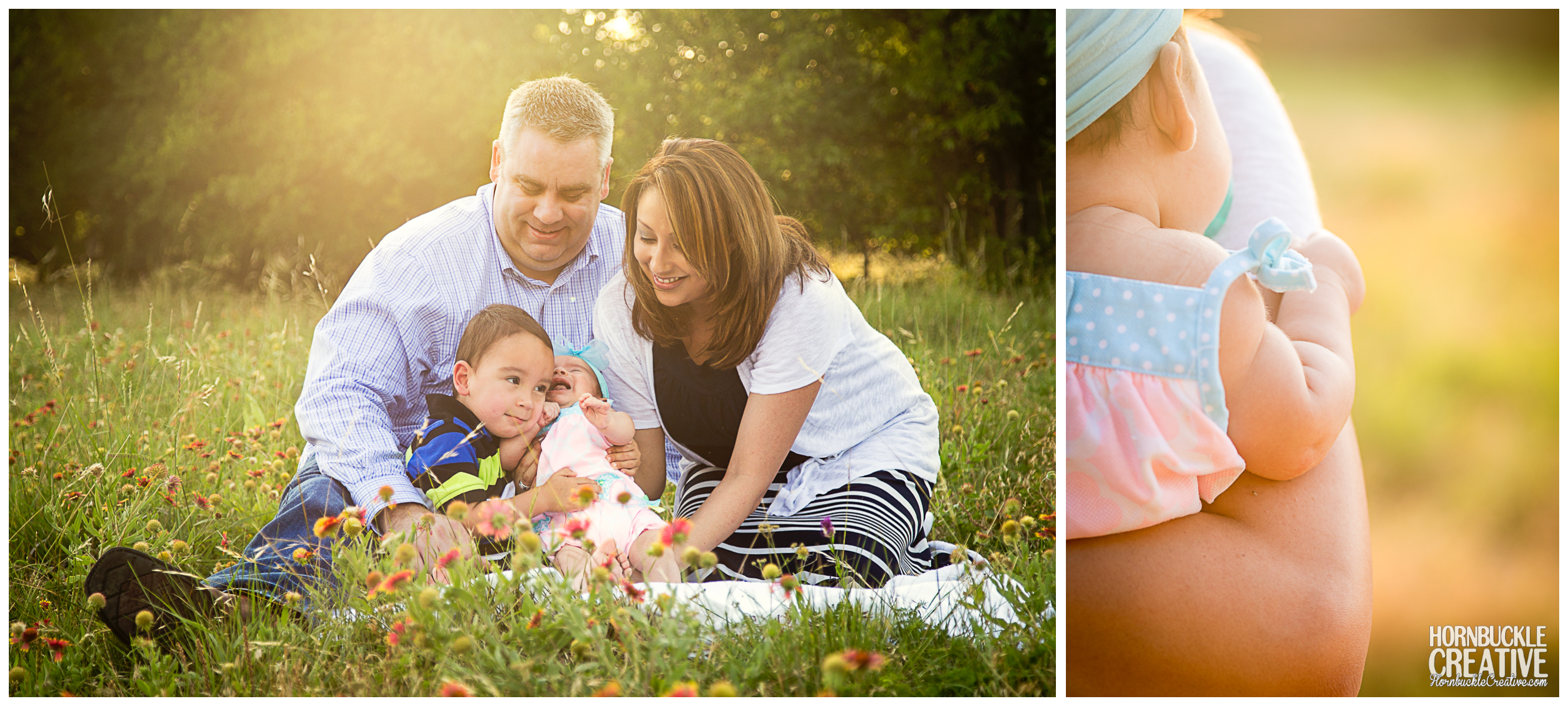 Campbell Family Portrait Photography by Hornbuckle Creative