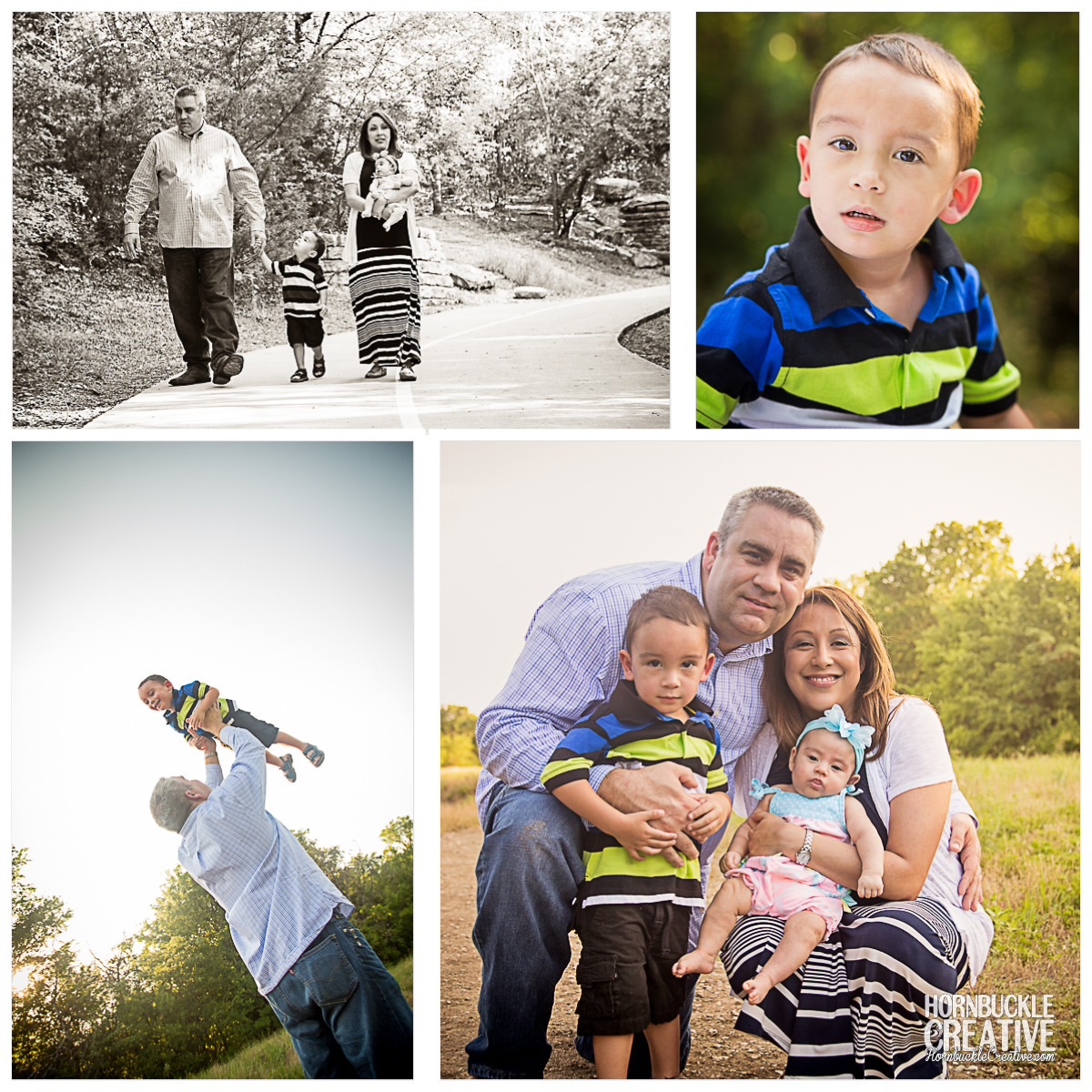 Campbell Family Portrait Photography by Hornbuckle Creative