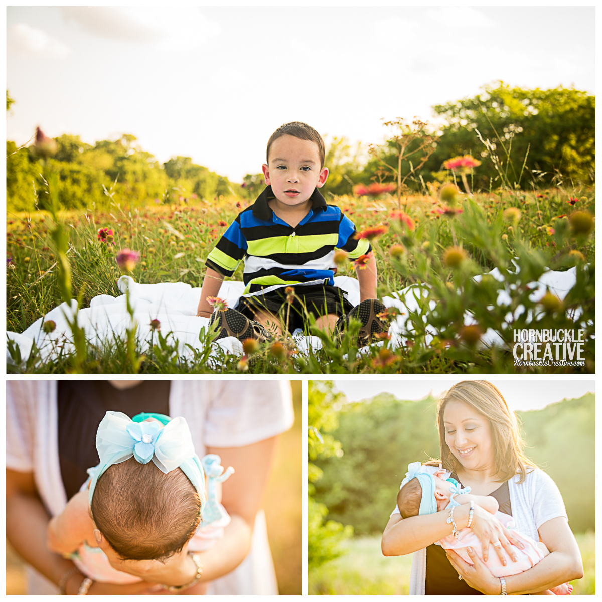 Campbell Family Portrait Photography by Hornbuckle Creative